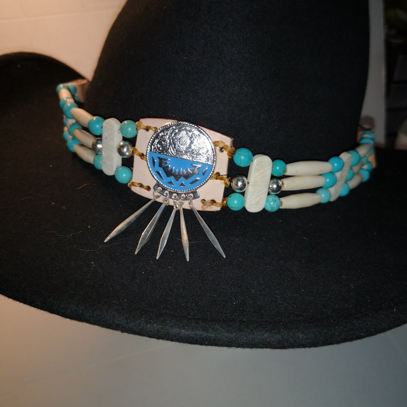 Hatband in American Indian style