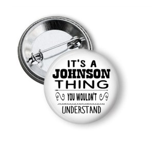 Personalized Family Reunion Favor Button Pins