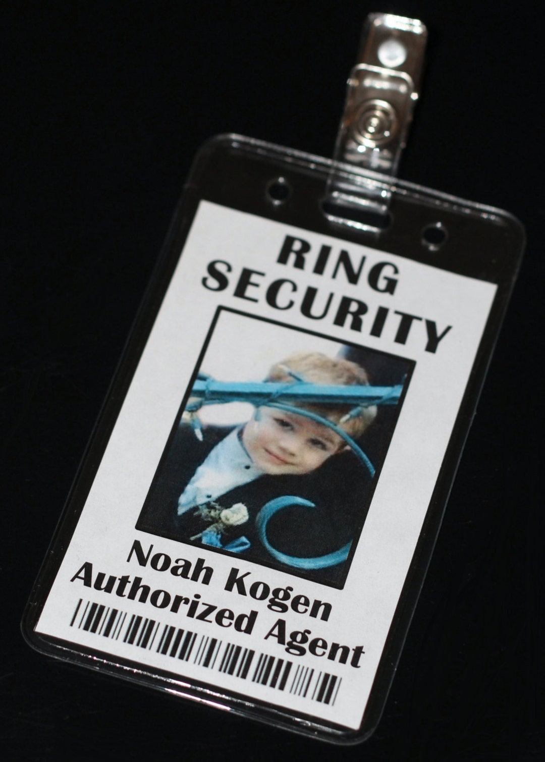 Ring Security ID Badge for Weddings and Rehearsal Dinner Etsy