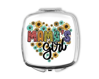 Mama's Girl Compact Makeup Mirror Gift for her