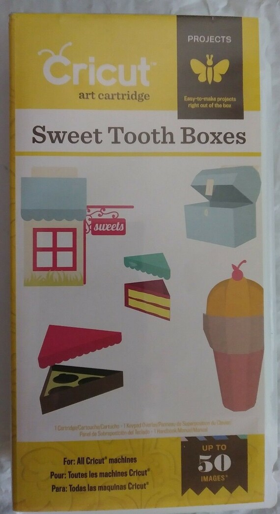 Cricut Cartridges Sweet Tooth Boxes Brand New and Sealed Etsy