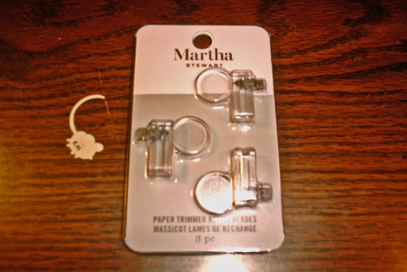 Martha Stewart Paper Trimmer Refill Blades 1 Pack of 3 Etsy