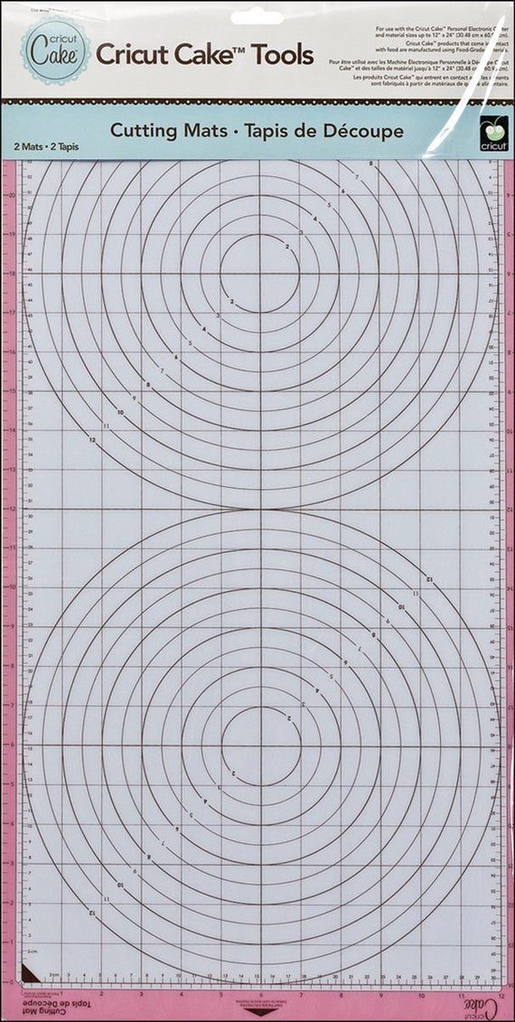 Cricut Cake Machine Cutting Mats 12x24 1 Pack Of 2 Brand Etsy