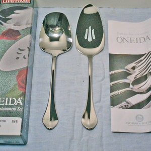 CAPELLO Entertainment Set 18/8 Stainless Steel, Vintage Oneida CLEARANCE, REDUCED