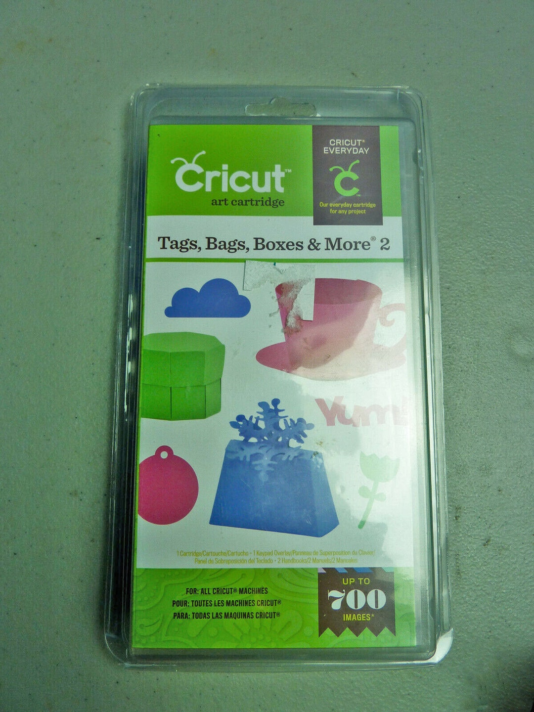 Cricut Cartridge Tags Bags Boxes and More 2 Brand New and Sealed Etsy UK