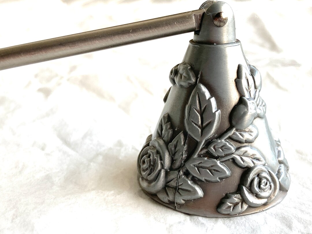Candle Snuffer Vintage Heavyweight Rose Garden in 3D Etsy