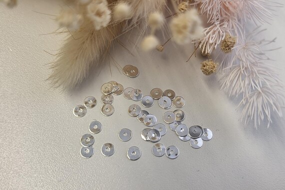 Real Silver Gilt Spangles – Traditional Goldwork Embroidery Sequins