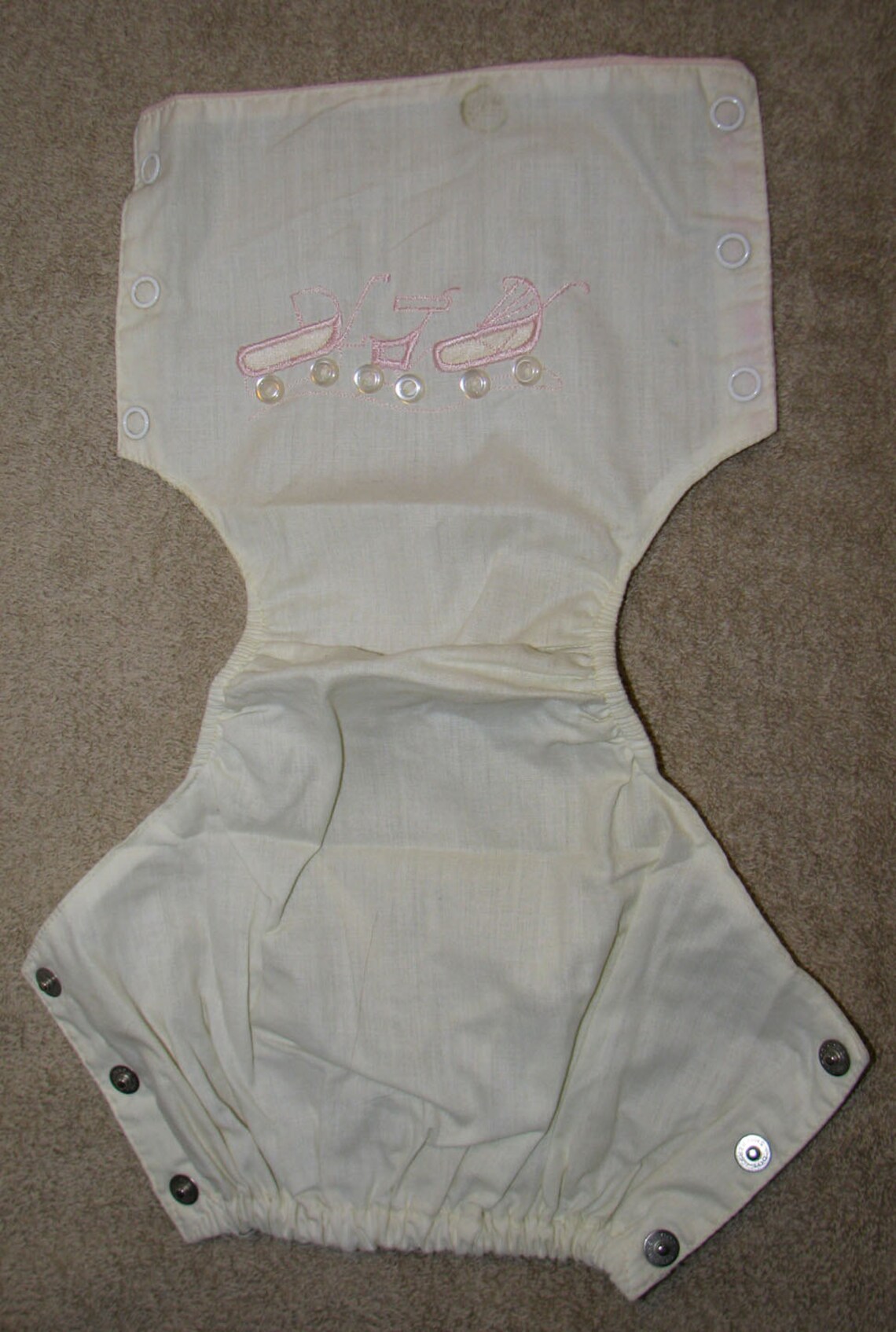 Vintage Baby Plastic Lined Diaper Cover Underpants Etsy