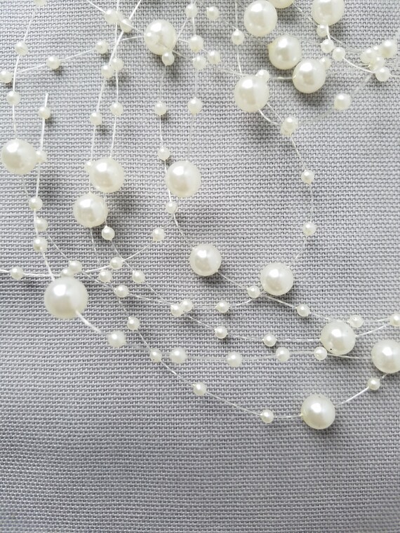 Ivory Pearl Garland Decor