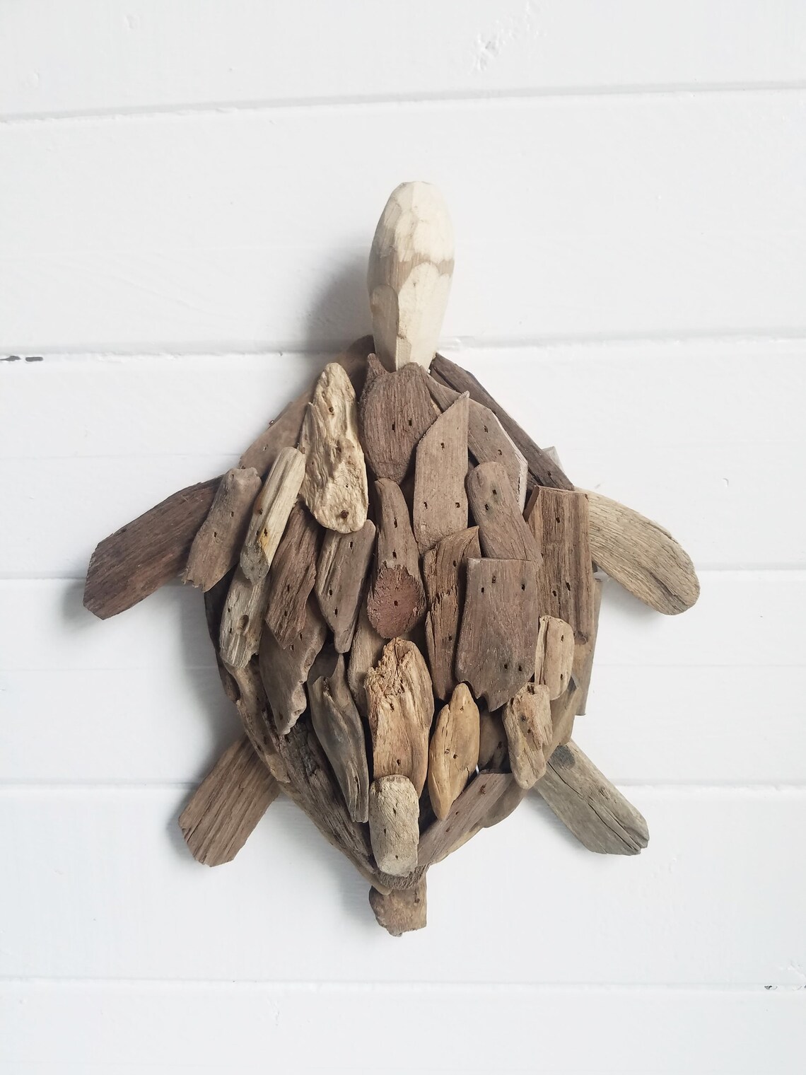Driftwood Turtle Wall Decor Beach Wall Decor Turtle Decor Etsy