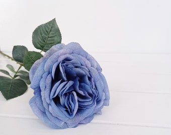 Blue Rose Floral Stem, Flower Stem, Blue Roses, Rose Stems, Florist Supplies, DIY Wedding Supplies, Flowers