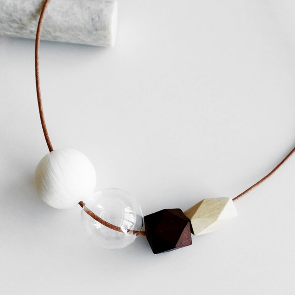 Mixed Necklace_White