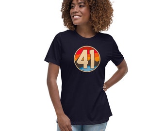 41 - Womens Light Relaxed T-Shirt