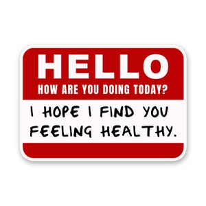 Hello - Sticker