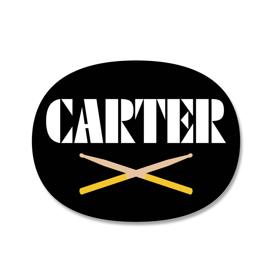 Carter - Sticker - Etsy