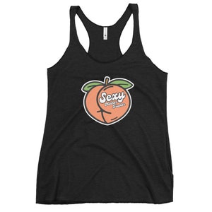 Sexy MF - Triblend Racerback Tank
