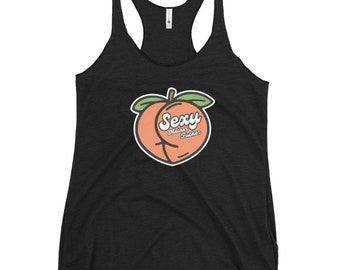 Sexy MF - Triblend Racerback Tank