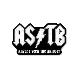 Hat jemand die Brücke gesehen? - Aufkleber