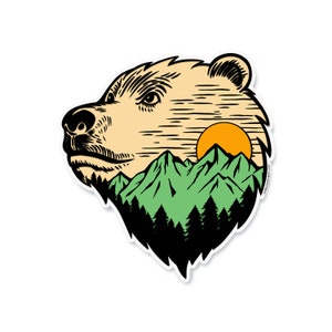 Bär - Aufkleber
