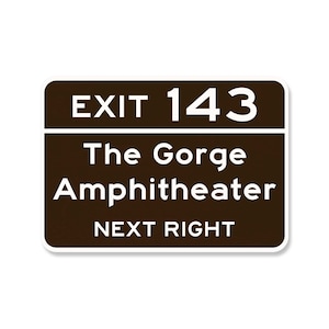 Exit 143 - Aufkleber