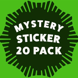 Mystery Sticker 20er Pack