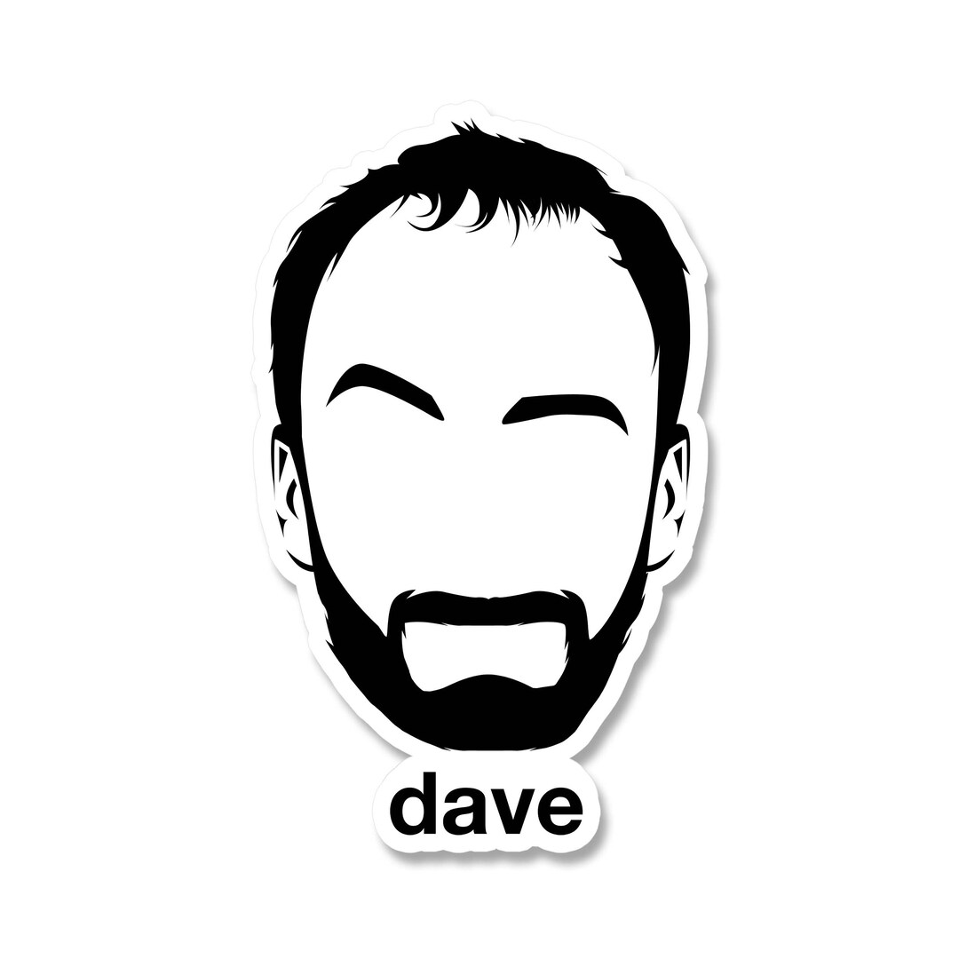 Dave - Sticker - Etsy