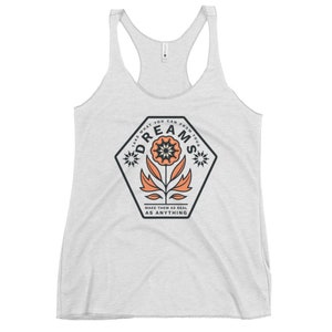 Dreams - Triblend Racerback Tank