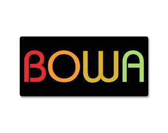 BOWA - Sticker