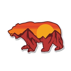 Bär - Aufkleber