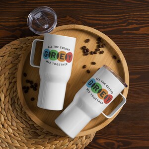 Grey Street - Tumbler with Handle