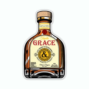 Grace - Aufkleber