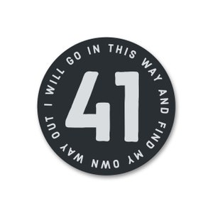 41 - Aufkleber
