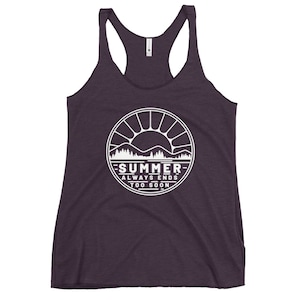 Summer - Triblend Racerback Tank