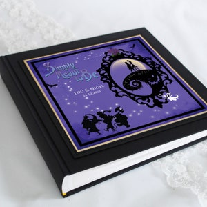 Gepersonaliseerde en verpakte Nightmare Before Christmas-fotoalbum voor bruiloften en alle andere vieringen