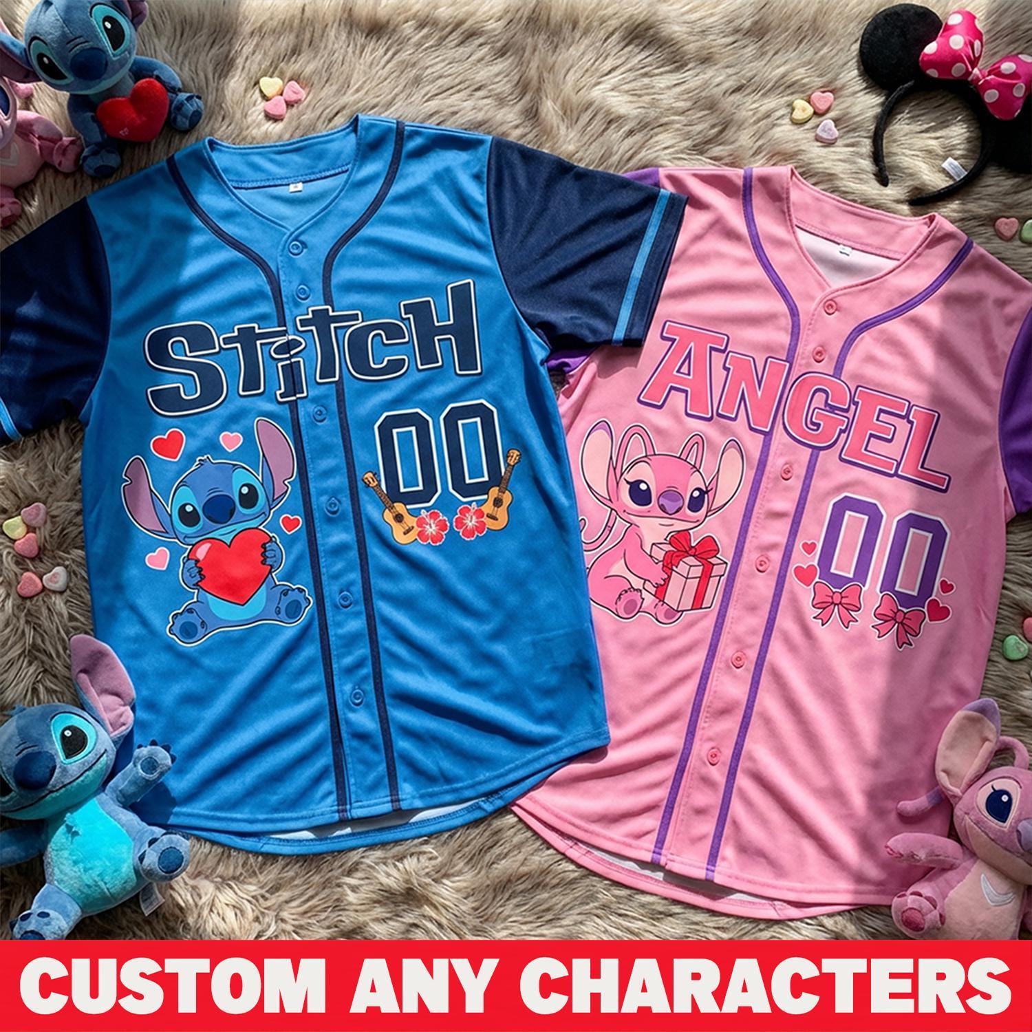 Lilo and stitch baseball jersey - Etsy 日本