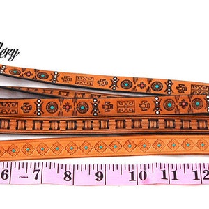 Stamped Leather Lanyards
