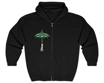 The Bride's Umbrella Unisex Heavy Blend™ Full Zip Hooded Sweatshirt