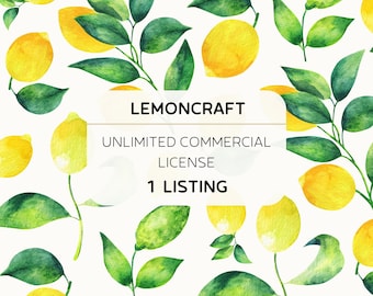 ONBEPERKTE COMMERCILE LICENTIE - LemoncraftInDigital - 1 listing