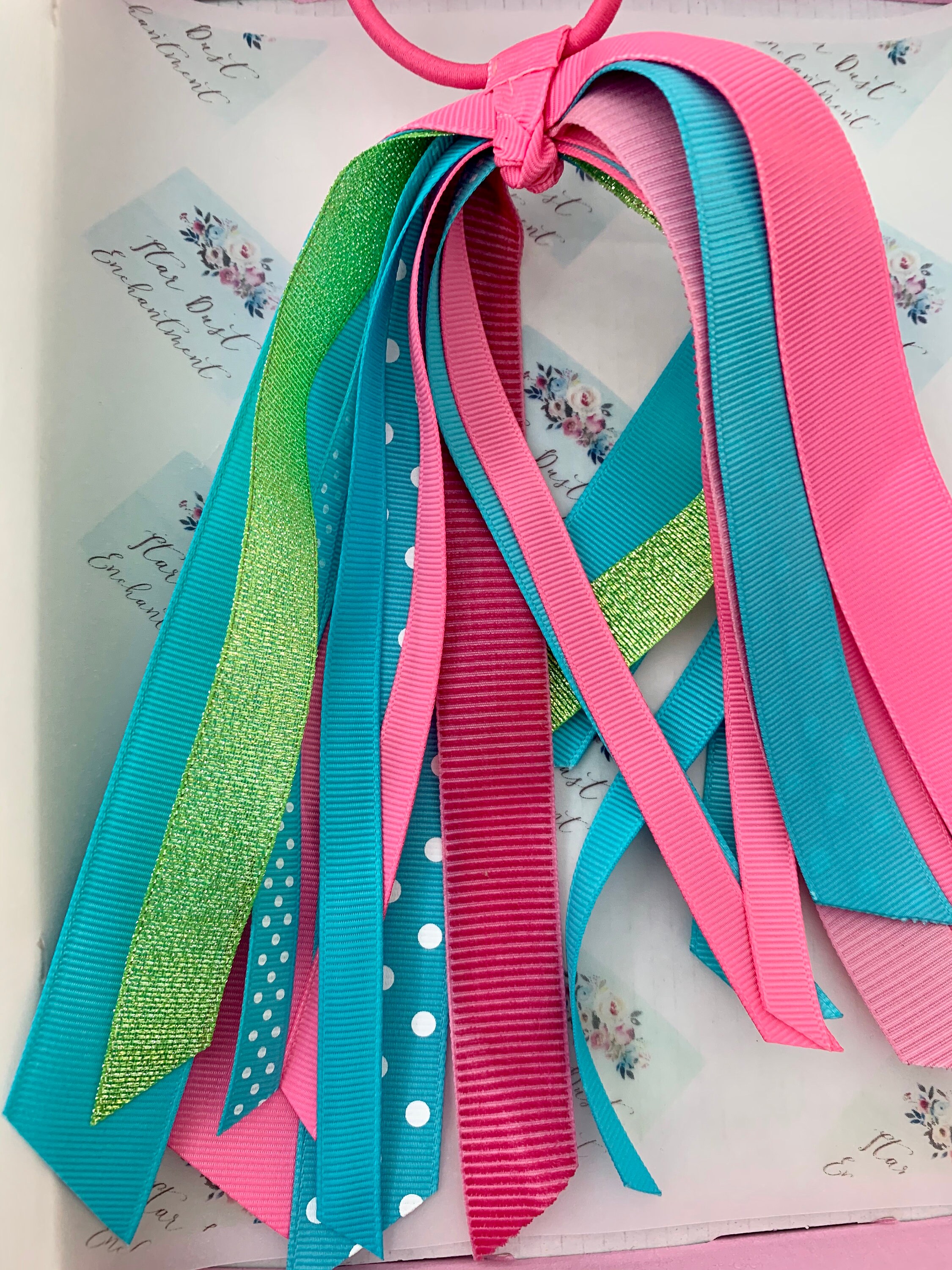 Kids Sequin Sparkle Hair Bow Box Hair Clip Gift Present Etsy