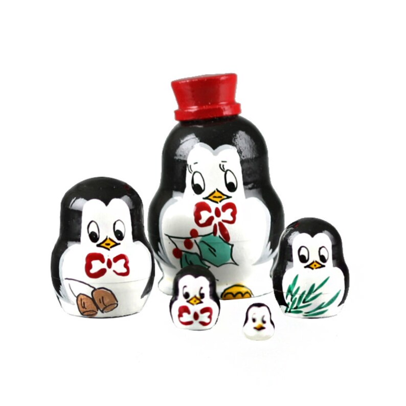 penguin nesting dolls