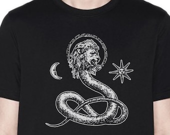 Chnoubis T-Shirt - Occult Shirt - Magic Shirt