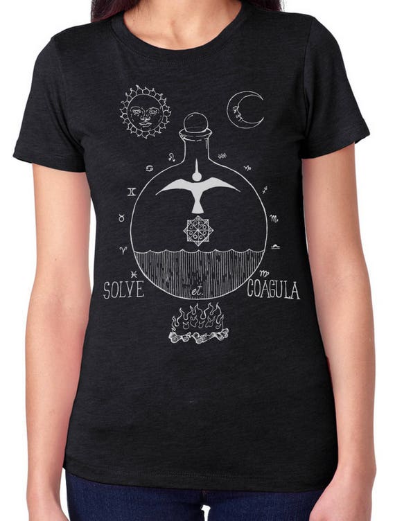 Ladies Occult Shirt Triblend Solve Et Etsy