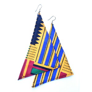 Kente Statement Earrings