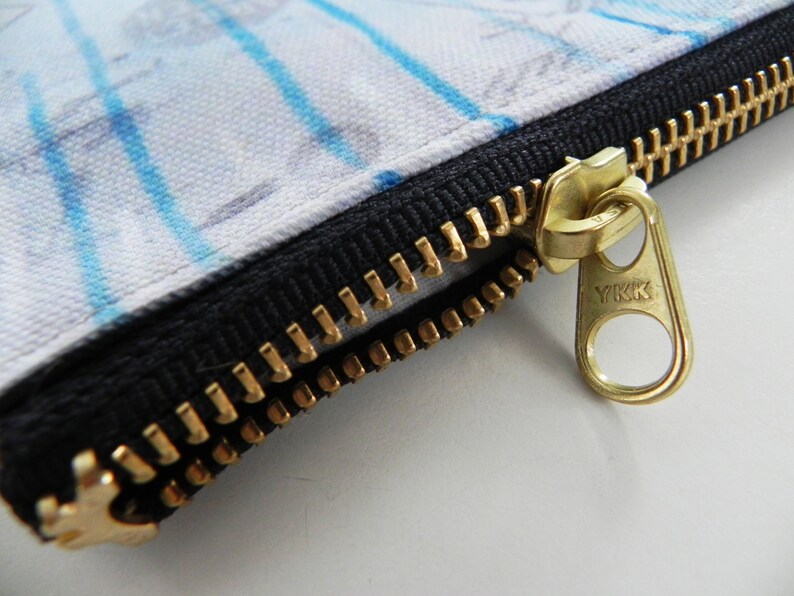 washable makeup bag printed storage pouch travel pocket pencil case durable carrying case Studio Pouch City landscape