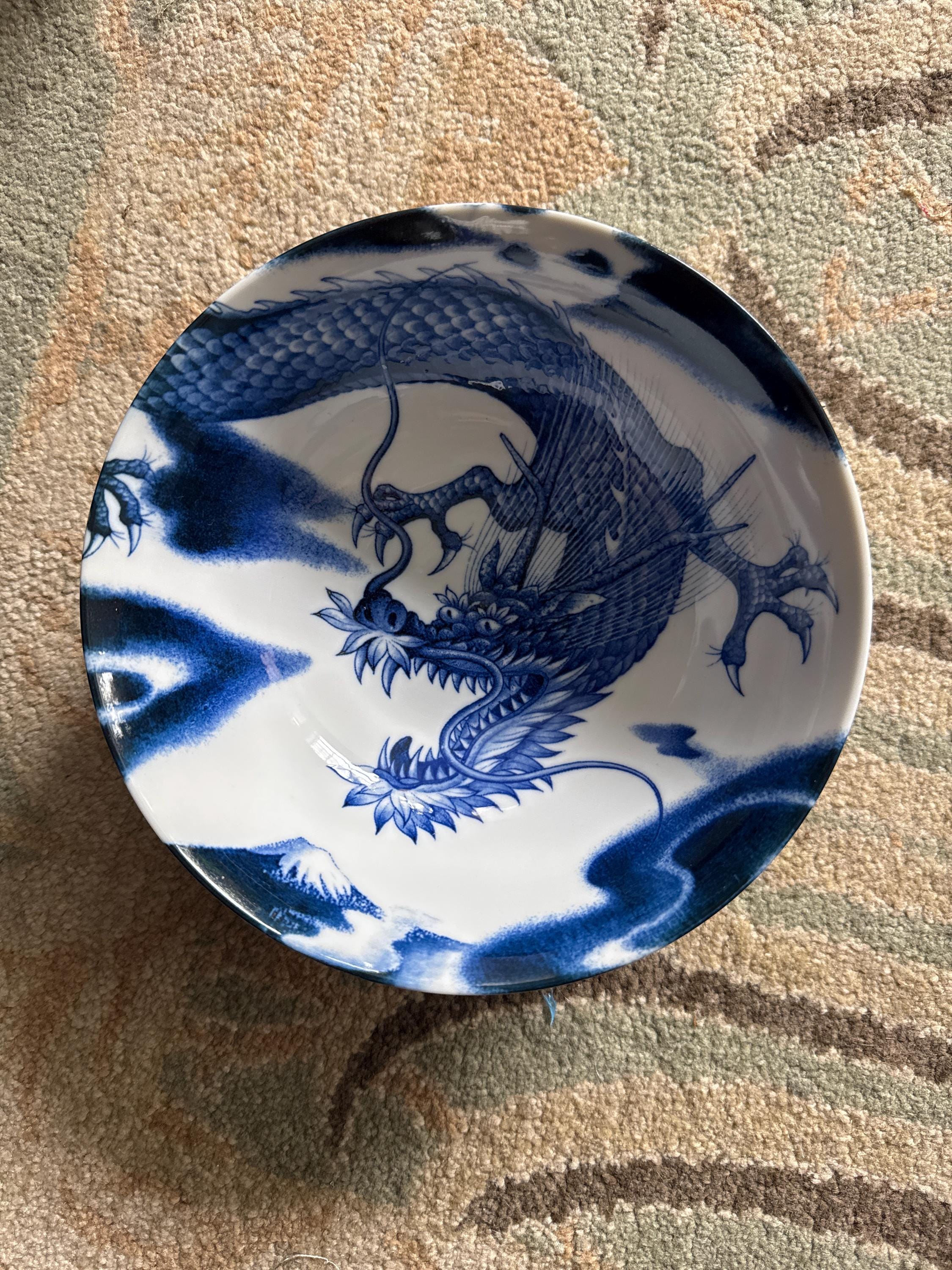 Blue Dragon Vase - Etsy