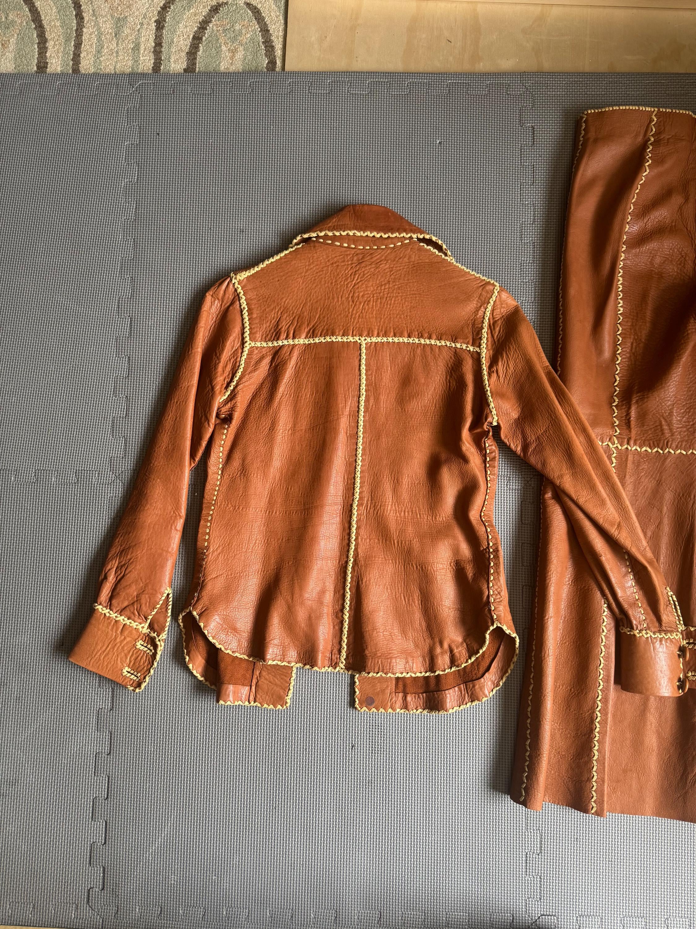 70s north beach leather ベルボトム 1970s San Francisco's North Beach Leather Whipstitch Leather