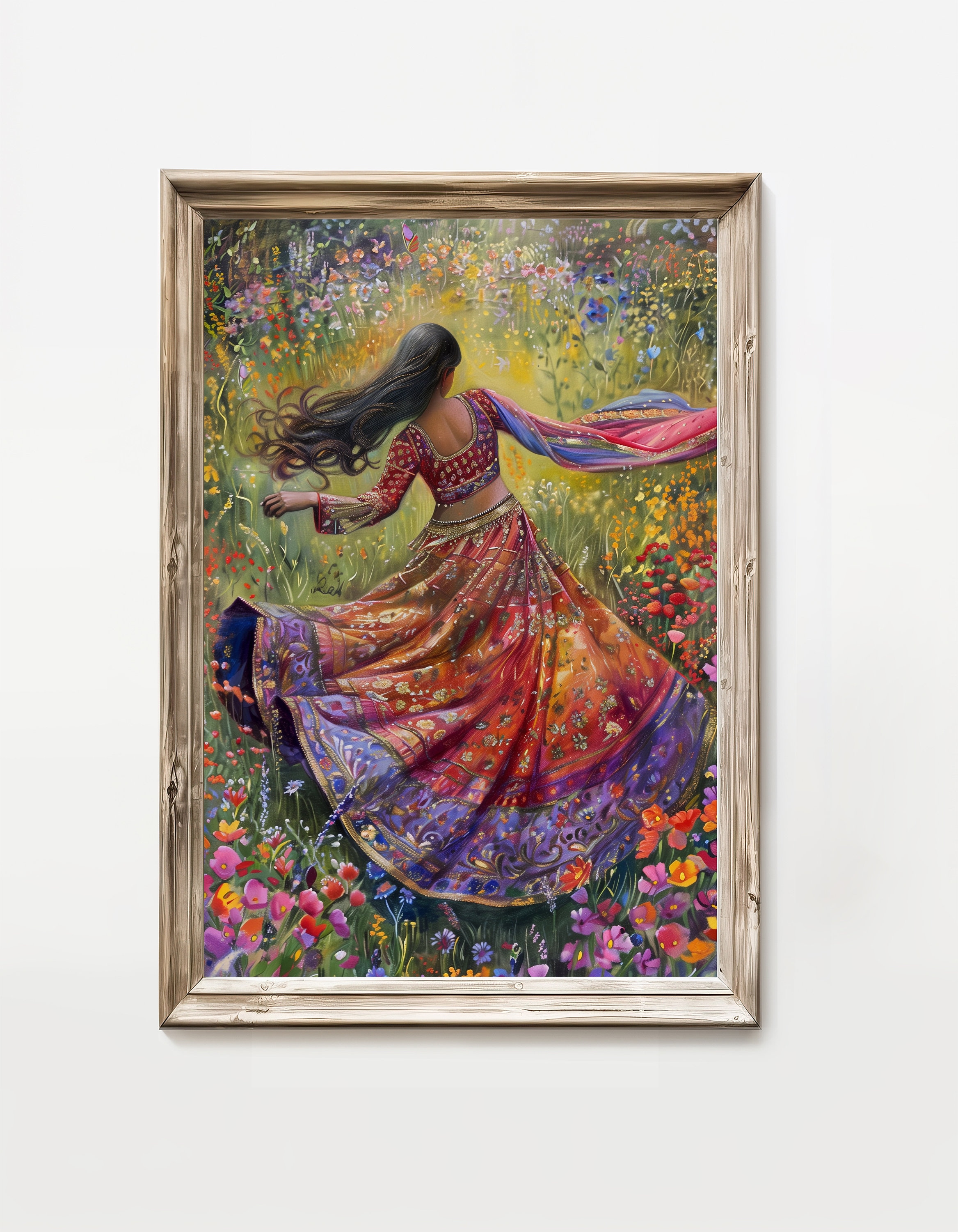 Bharatnatyam Art - Etsy