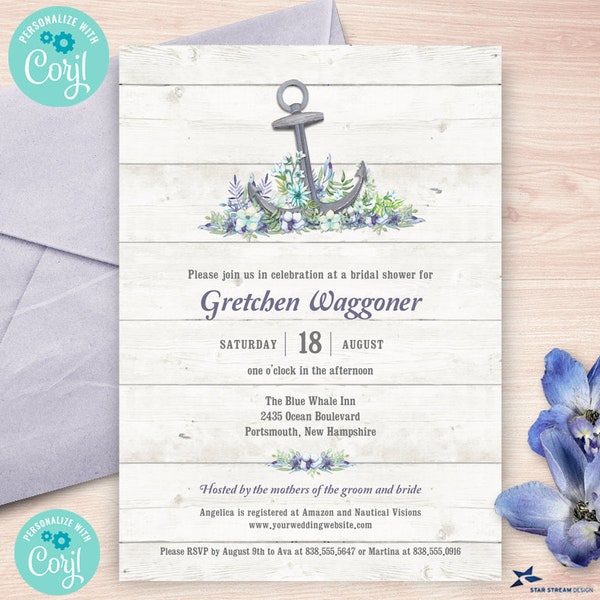Nautical Bridal Shower - Etsy