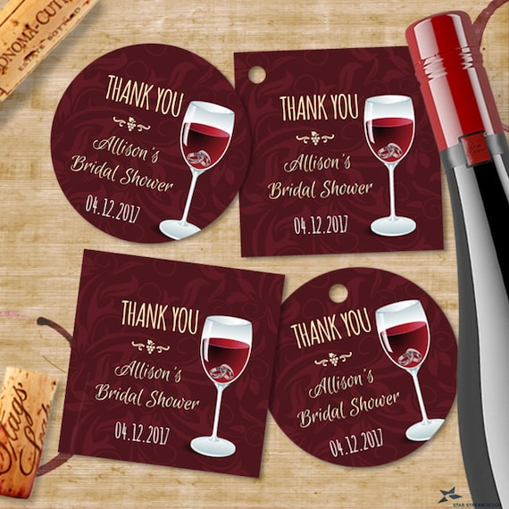 Rings in Wine Glass Bridal Wedding Shower Printable Party Images ...