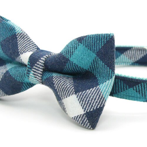 Cat Collar & Bow Tie Set velvet Sapphire Blue Etsy